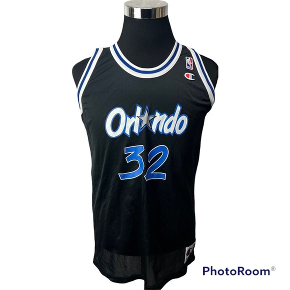 Champion Shirts Vtg Champion 32 Shaquille Oneal Shaq Orlando Magic